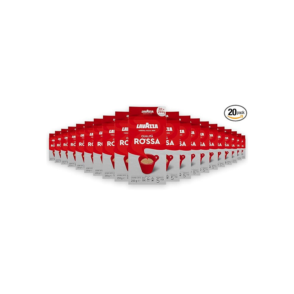 Lavazza Rossa Ground Coffee 20X250g