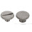 30 Sets Brass Book Rivets Flat Buttons 9.5x4mm Black Tack 5