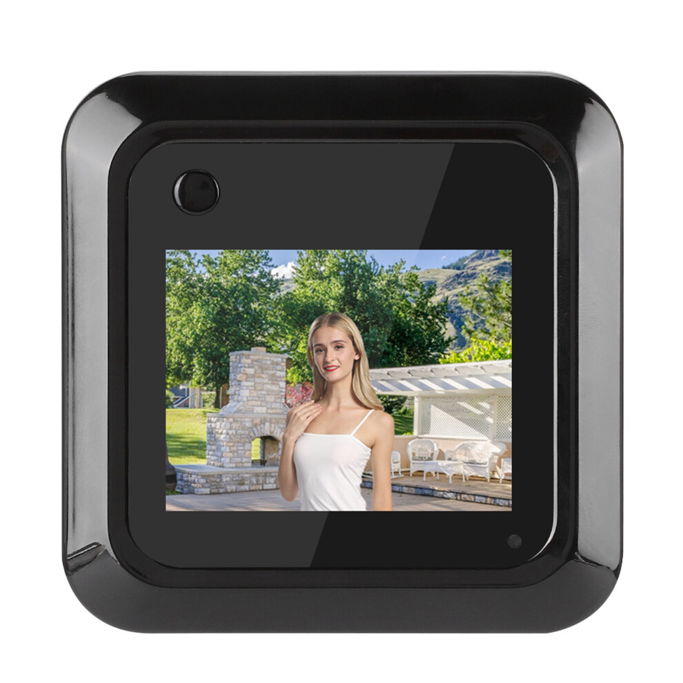 2.4In Smart Door Viewer With 0.3Mp Camera, 95 Wide Angle, Support 32Gb Storage 7611392523812