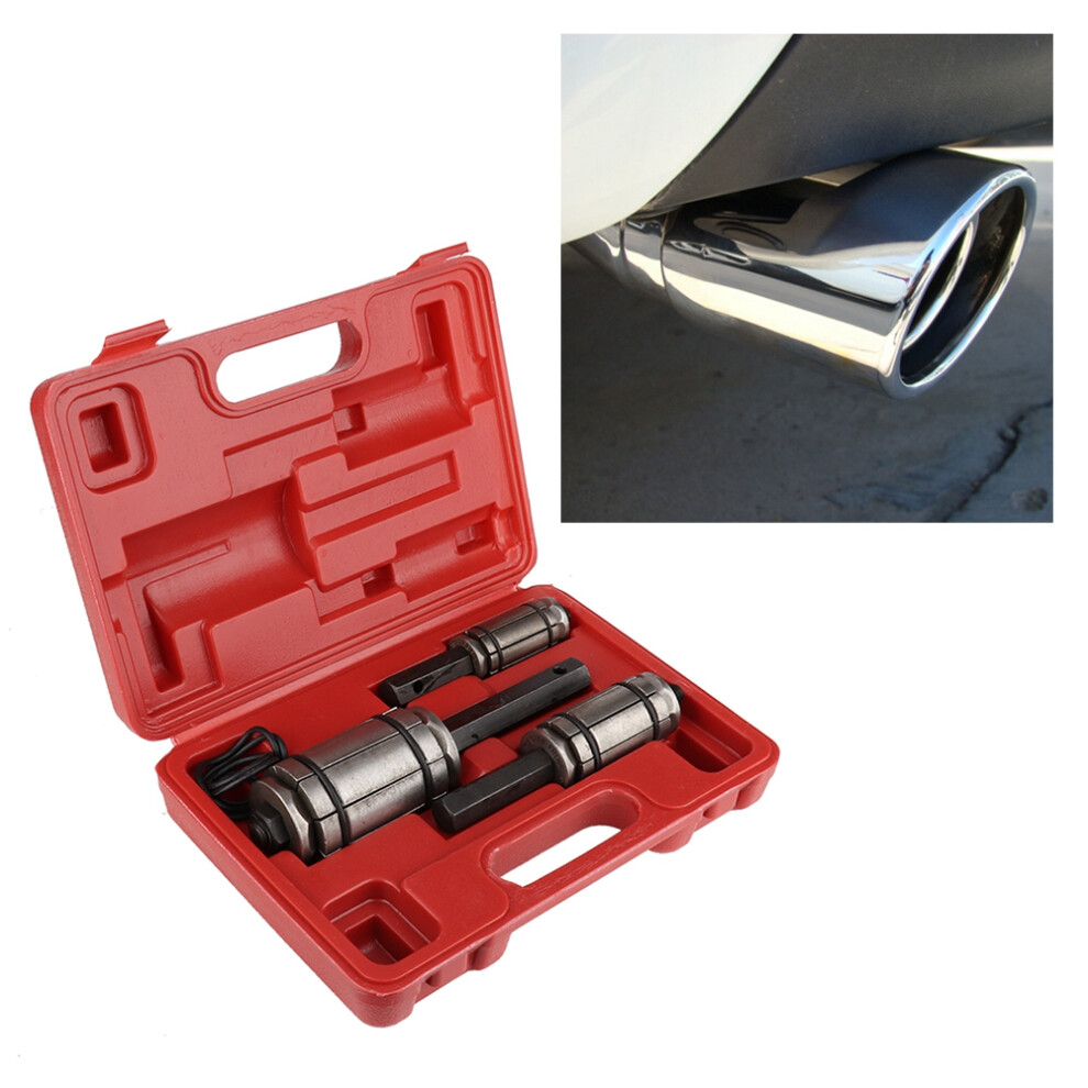 3Pcs Steel Tail Pipe Expander Set For Exhaust Dents 1Â"Â3Â½" 8411392334123