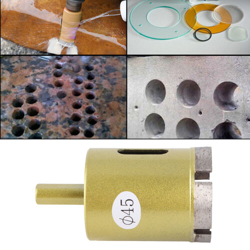 Triangular Shank Hole Saw Drill Bit for Marble Ceramic Tile Concrete 40-60mm