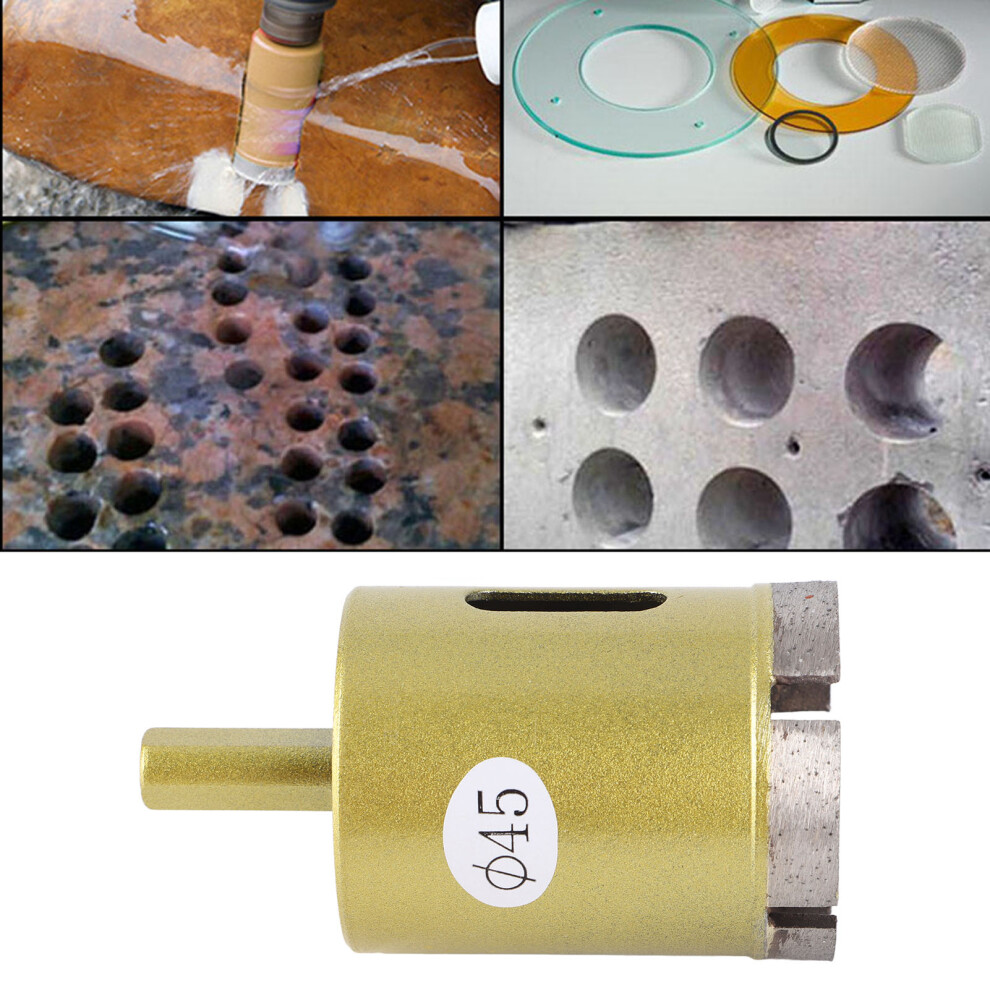Triangular Shank Hole Saw Drill Bit For Marble Ceramic Tile Concrete 40-60Mm 8731392334931