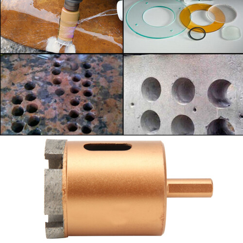Triangular Shank Hole Saw Drill Bit for Marble Ceramic & Concrete 40-60mm 2