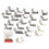 25PCS Industrial Sewing Machine Presser Foot Set, Various Specifications 15