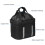 Detachable Bicycle Front Basket with Reflective Strips, 10kg Capacity 4