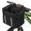 Detachable Bicycle Front Basket with Reflective Strips, 10kg Capacity 11