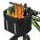 Detachable Bicycle Front Basket with Reflective Strips, 10kg Capacity 12