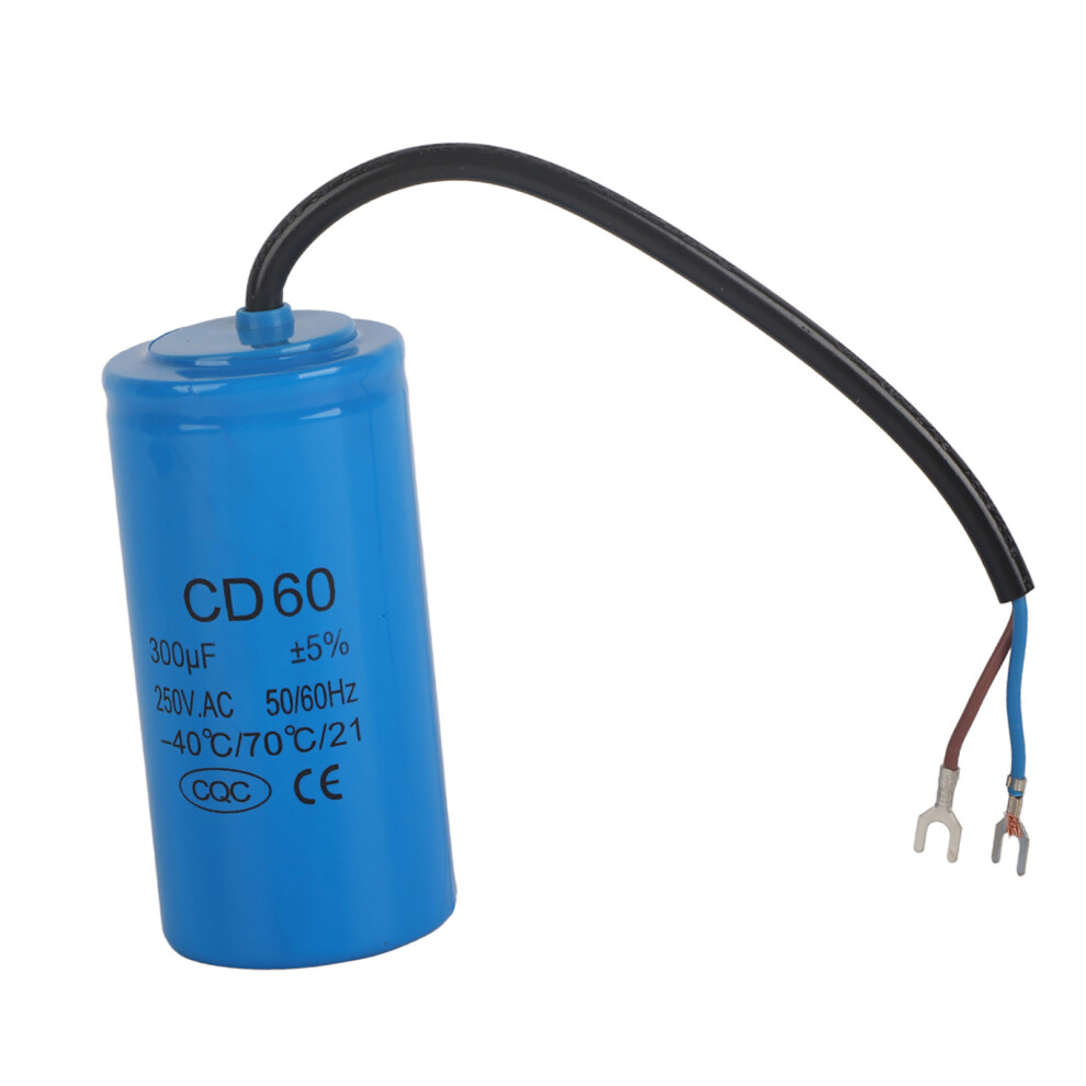 250V 300Uf Cd60 Switching Capacitor Explosion-Proof Household Part 8421392336065