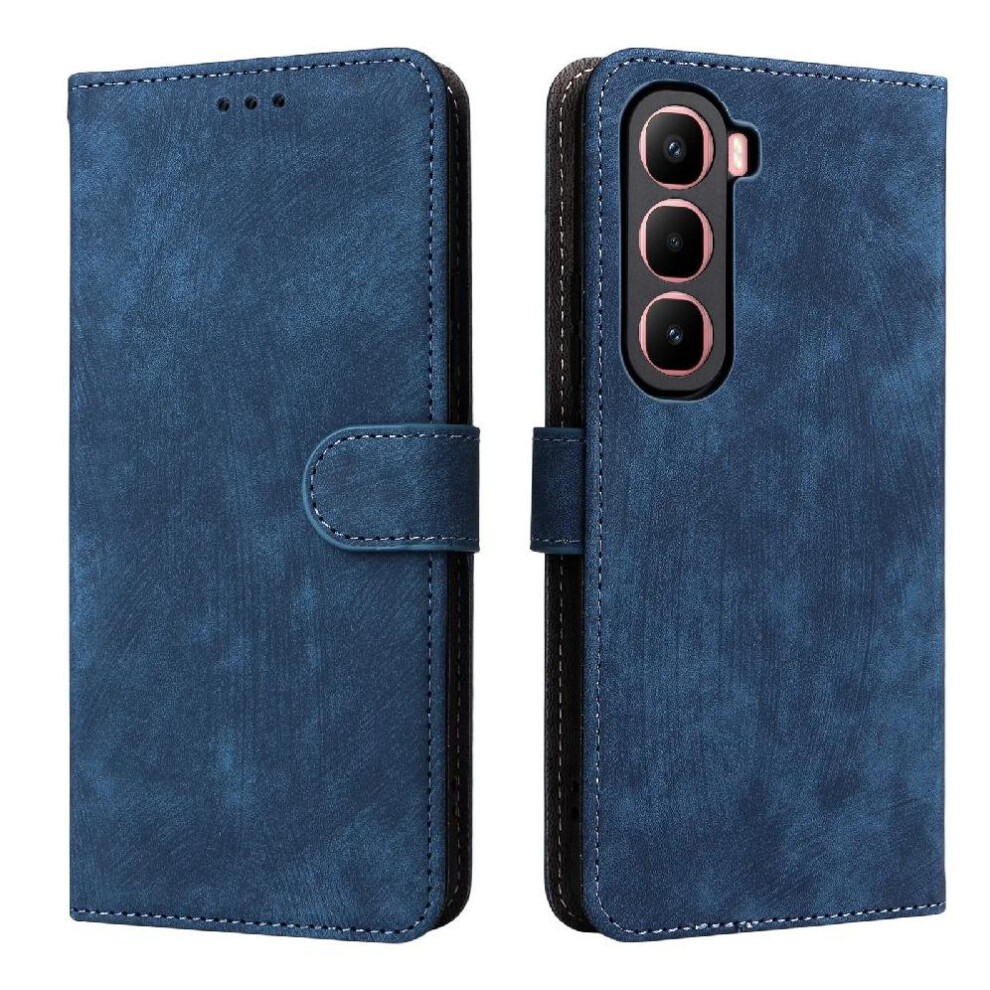 () Case For Infinix Hot 60 Pro Plus 4G/X6886 Magnetic Closure Rfid Blocking Flip Folio Wallet Pu Leather Card Slots Cover 764563235506