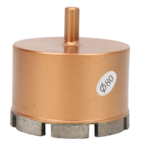 Diamond Core Drill Bit for Granite, Tile & Concrete 80mm 1