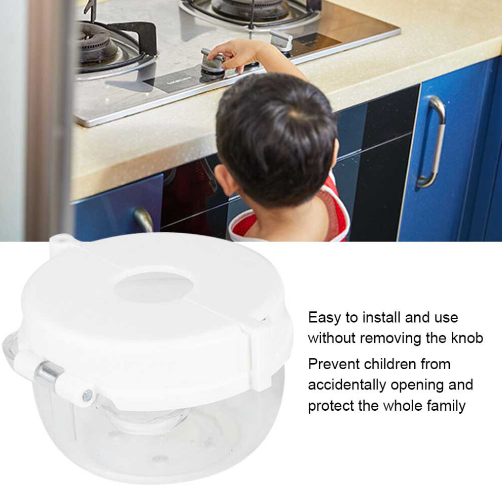 2pcs Baby Stove Knob Covers & Gas Lock Safety for Childproofing