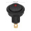 10er Pack wasserdichte SPST Schalter 12V rot LED 2