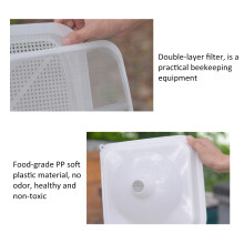 Food Grade Honey Strainer Double Layer Beekeeping Equipment Filter Sieve Tool