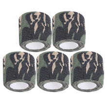 Outdoor Camouflage Tape 5 Pack Self-Adhesive NonWoven Hunting Strench Tapes