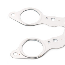 Multi-Layer Steel Exhaust Gasket & Bolt Set for LS1-LS9 Engines Silver