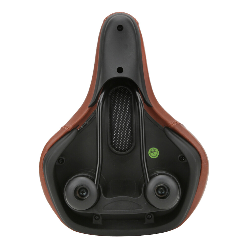 Shock Absorbing Pvc Leather Bicycle Saddle 7010 Wide Cushion For Ebike 7901392345058