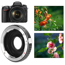 PKNIK Adapter Ring for Pentax PK Mount Lenses to Nikon F Mount Cameras, Aluminum Alloy