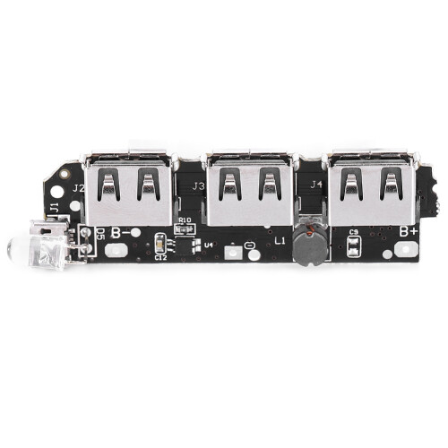 5Pcs Power Bank Charger Module 3USB DIY Circuit Board 5V2.1A 2