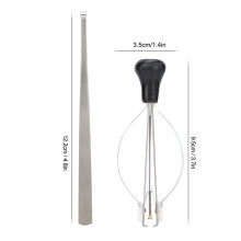 2pcs Watch Hand Remover Kit, Steel+Plastic, A:9.5x3.5cm, B:12.2cm