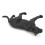 Detaillierte Panther Figur Kunststoff 24 cm 8