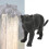 Detaillierte Panther Figur Kunststoff 24 cm 5