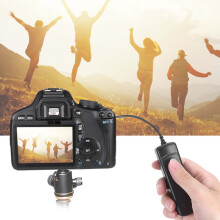 RS‑60E3 Remote Shutter Release Cable for Canon DSLR 500D 600D Series
