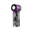 Practical 199 Speed Handheld Fan Small Quiet Desk Fan-Purple 1