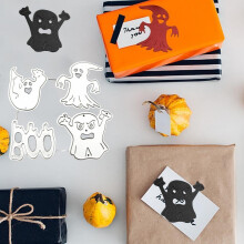 Halloween Ghosts Metal Dies for DIY Scrapbooking