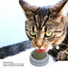 Catnip Lick Ball Toy for Cats, Teeth Cleaning, 19.5x5.2cm