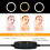 6'' LED Dimmable Ring Light for Content Creation Vlog and Studio with Ball Head 13