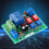 RD72-DC-12V Infinite Loop On Off Relay Module with Adjustable Delay ounter 1