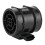 ABS Mass Air Flow Sensor Meter for Opel 1.8/2.0L 16V Black 5