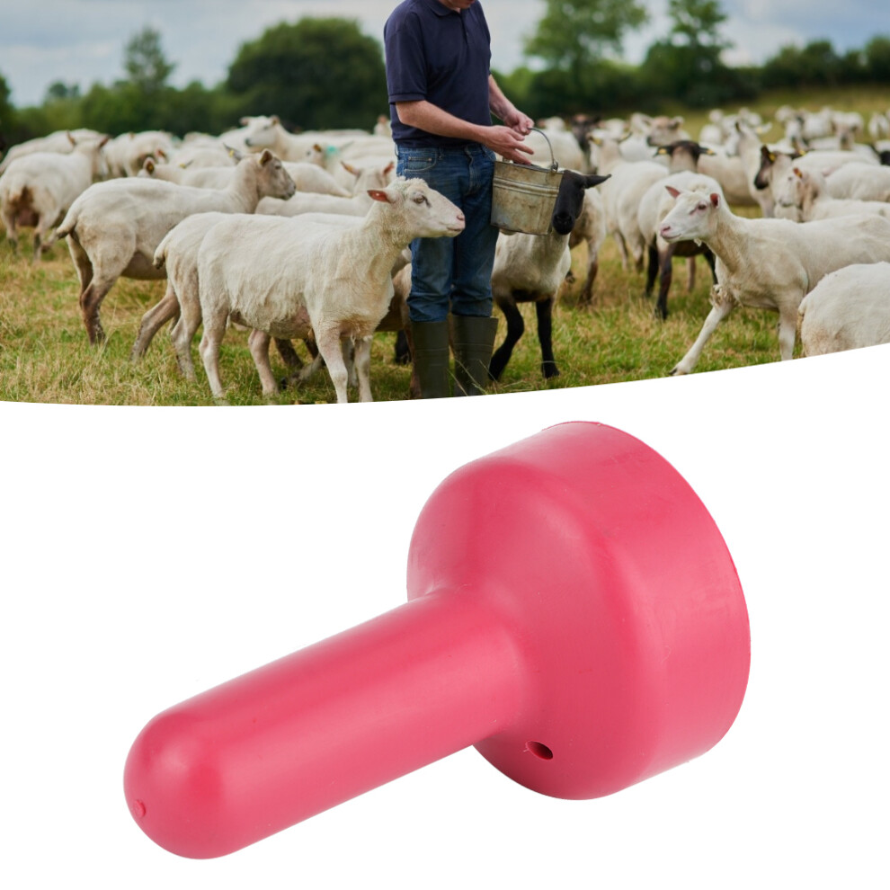 HL MP73C Rubber Calf Nipple for Cattle & Sheep Food Grade 73mm Livestock Feed