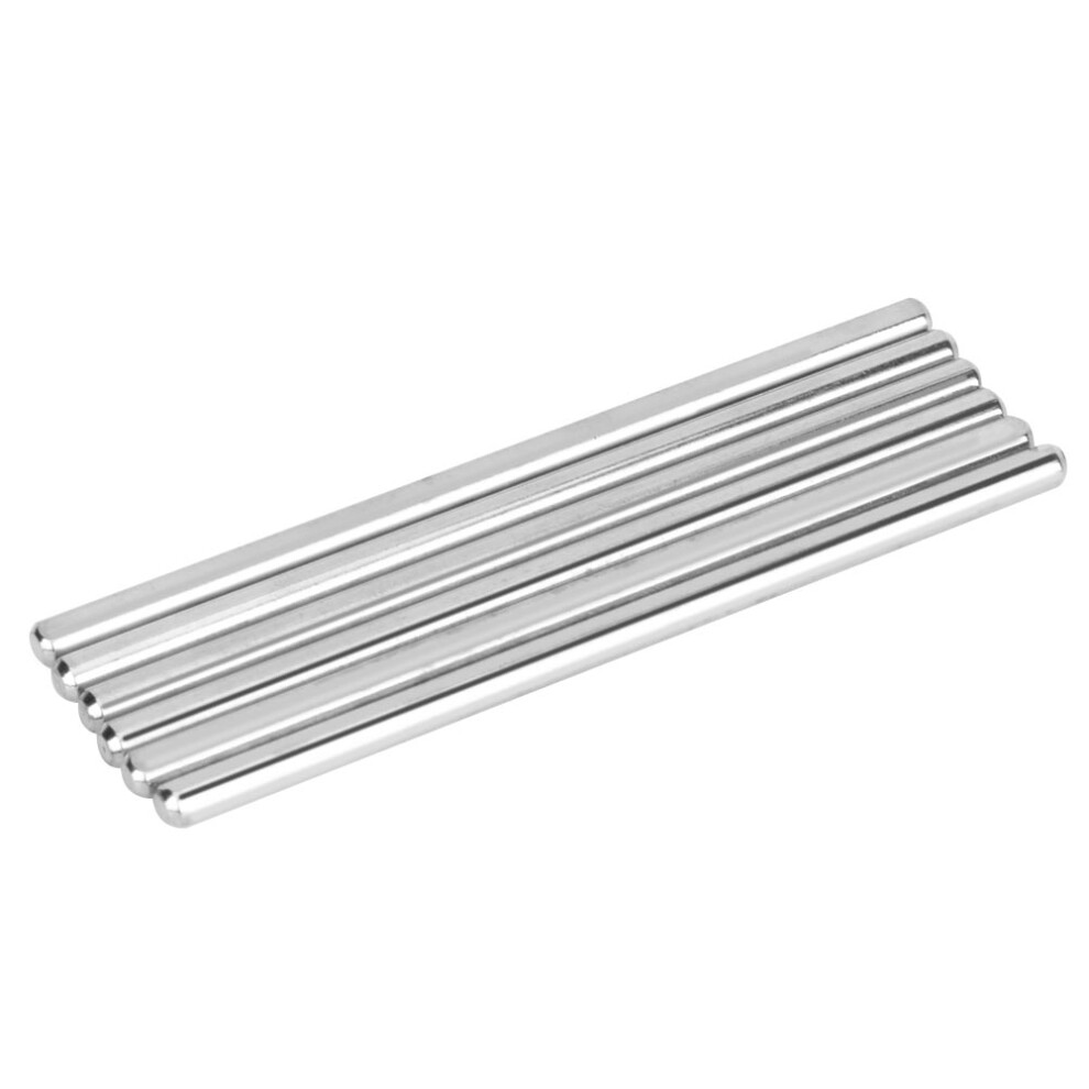 6Pcs Stainless Steel 100Mm D Hole Shaft - Toy Car & Industrial Robot Gear Axle 7661392536251