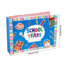 Vintage Scrapbook for School Memories - Hardcover
