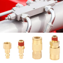 12pcs 1/4 Inch NPT Air Hose Quick Release Connector Pneumatic Fitting