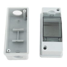 IP65 Elektronische Verbindungsdose HT 2W, ABS + PC, 125x55x90mm
