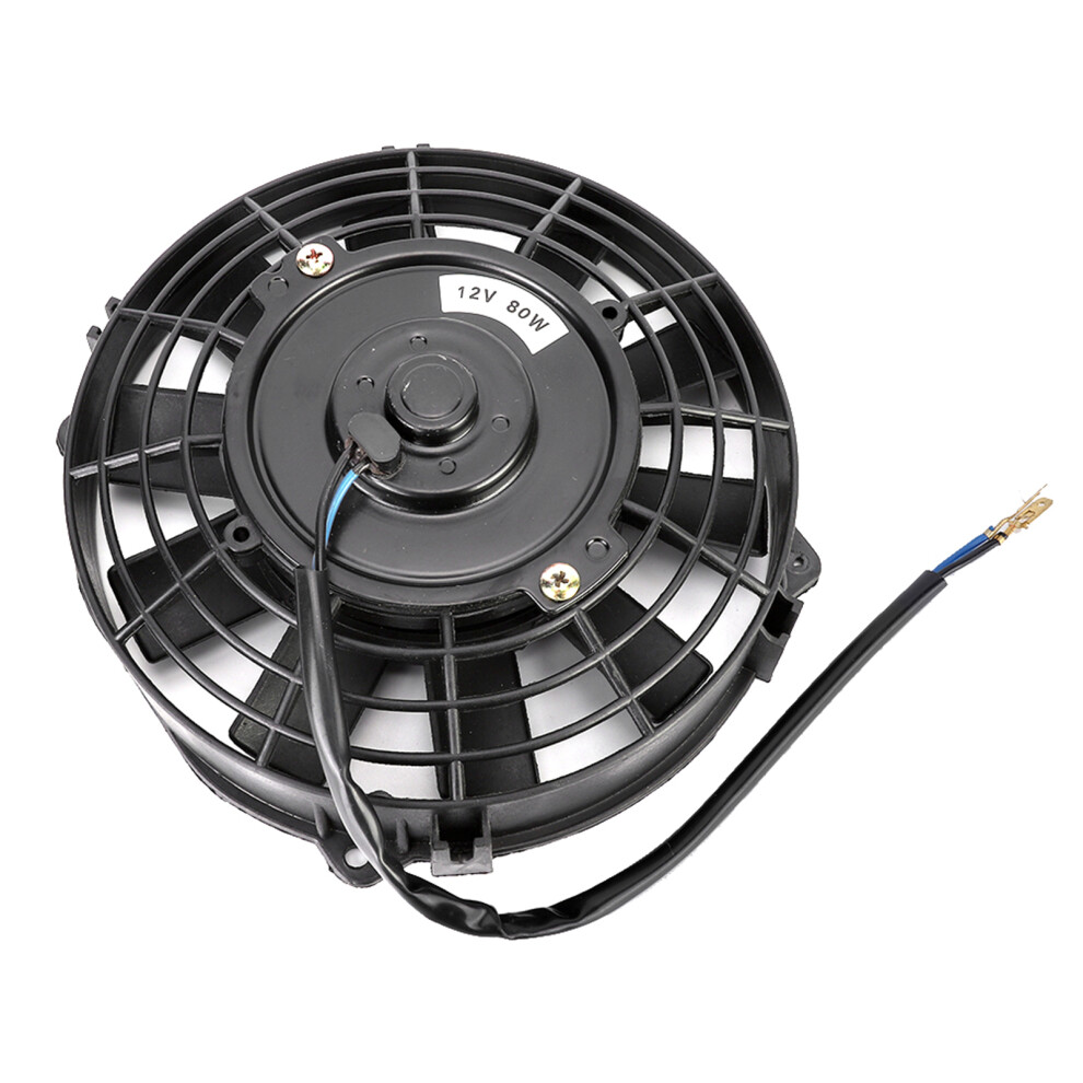 7In Slim Electric Radiator Cooling Fan 12V Universal Kit 4981392351207