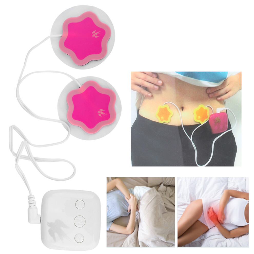 White Women Dysmenorrhea Pain Relief Massager, 500Mah Battery