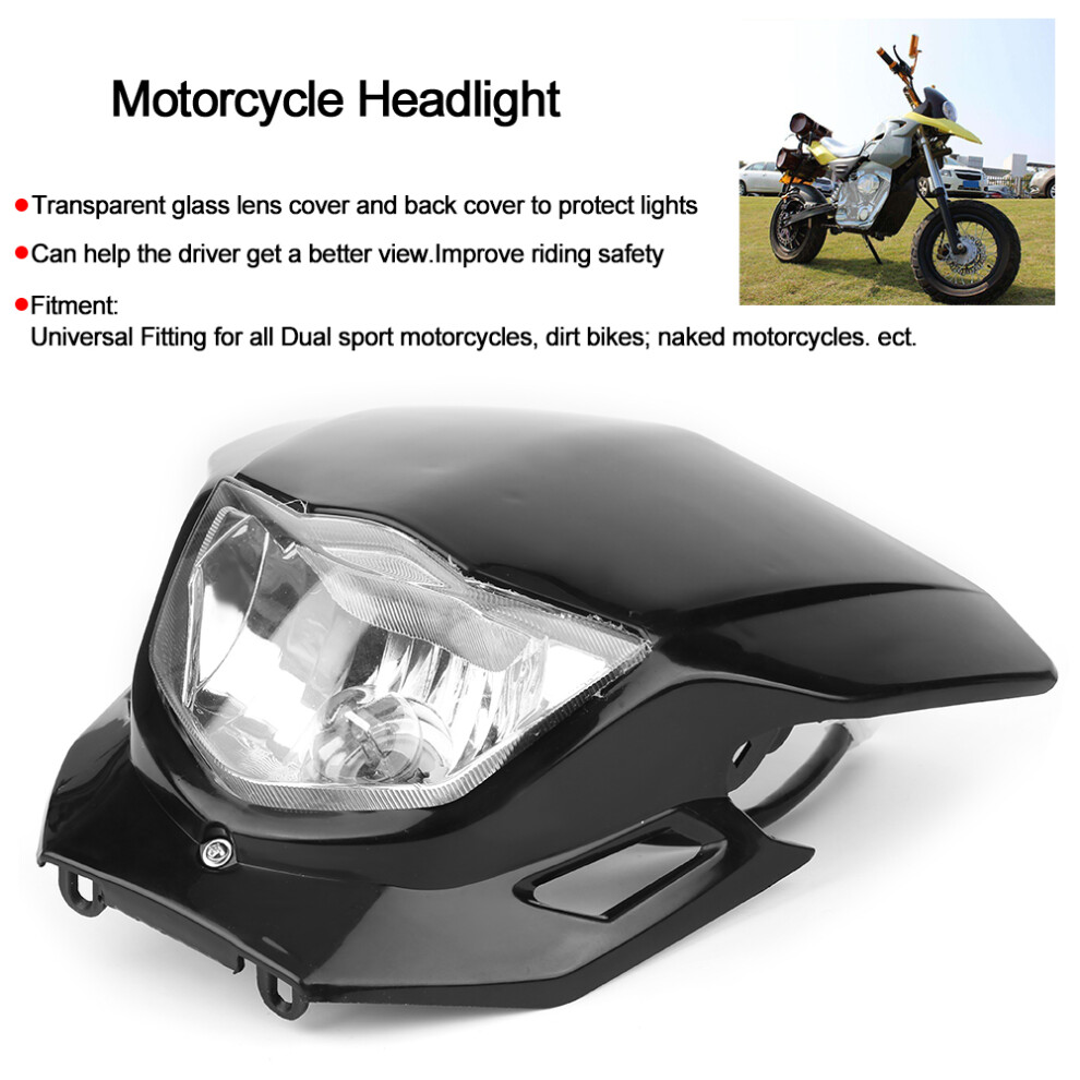 Universal Dual Sport Motorcycle Headlight For Exc/Excf/Xcf/Sx/Sxf/Smr 3741392351352