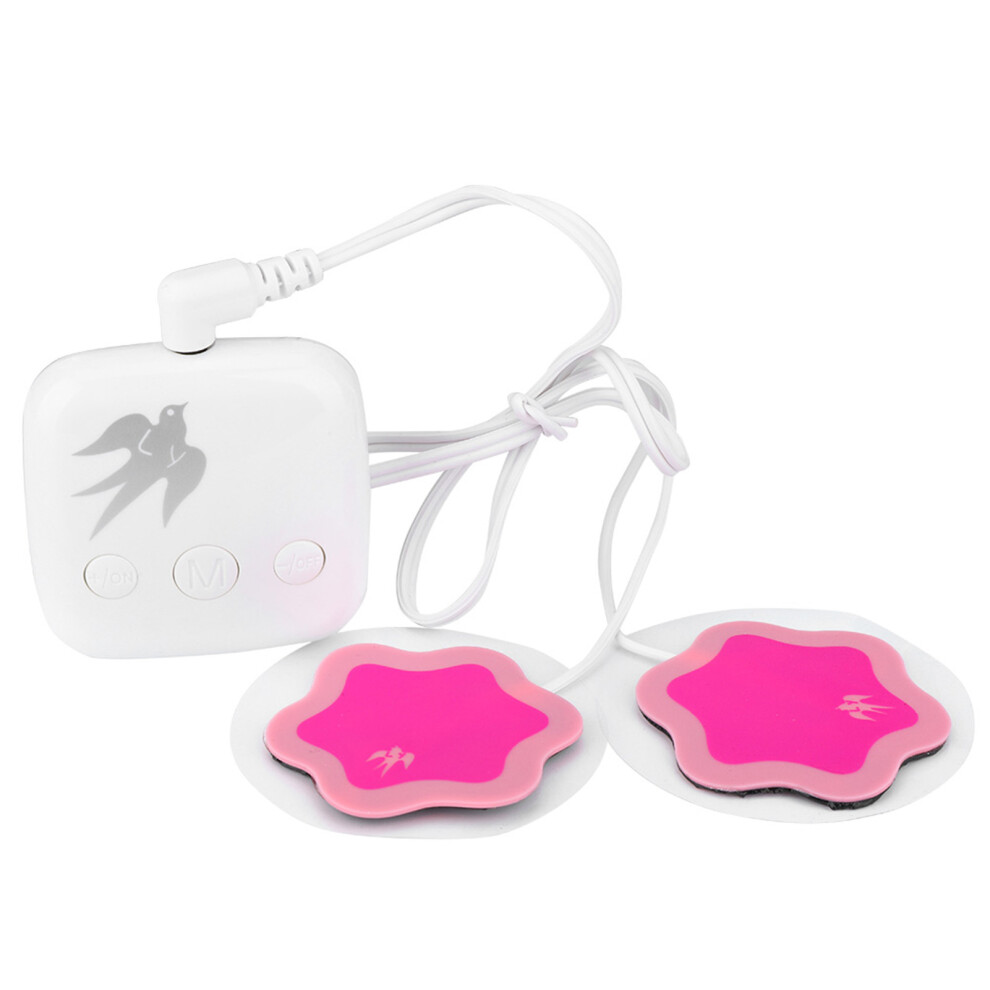 White Women Dysmenorrhea Pain Relief Massager - 500Mah Battery