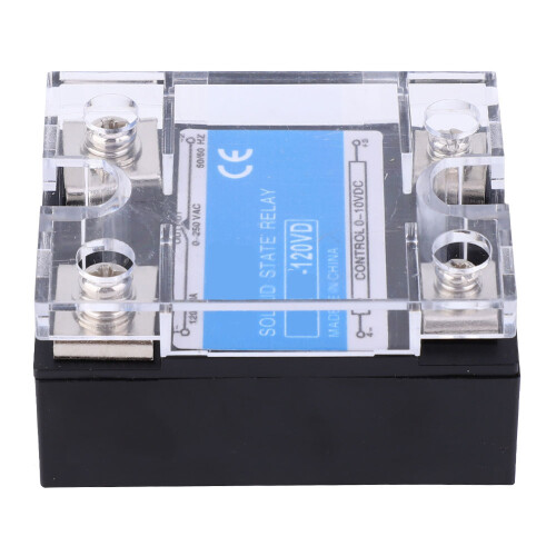 Solid State Relay 10A/25A/40A/60A/80A/120A, 0-250VAC, 0-10VDC Control 1