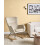 Beliani Rocking Chair ELLAN Velvet Beige 2