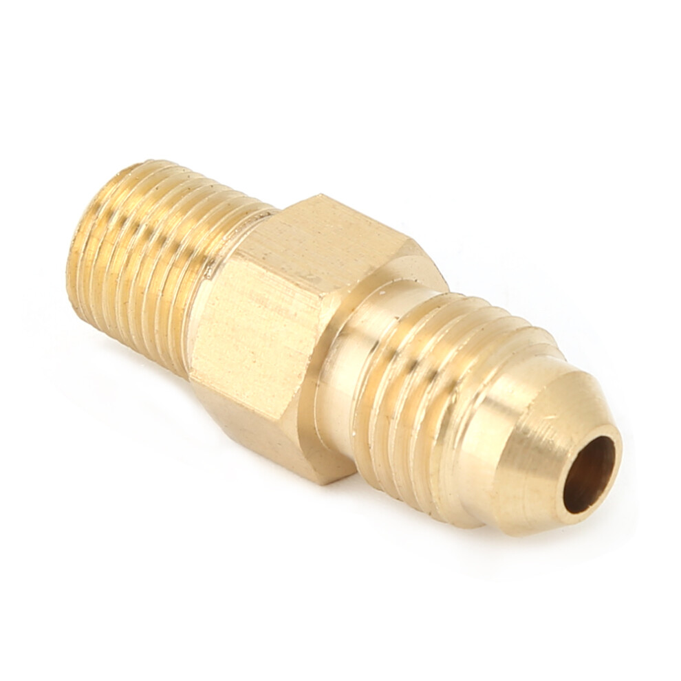 Brass Oil Gas Fitting Adapter Straight An4 Male To 1/8In Npt Male 9481392633624