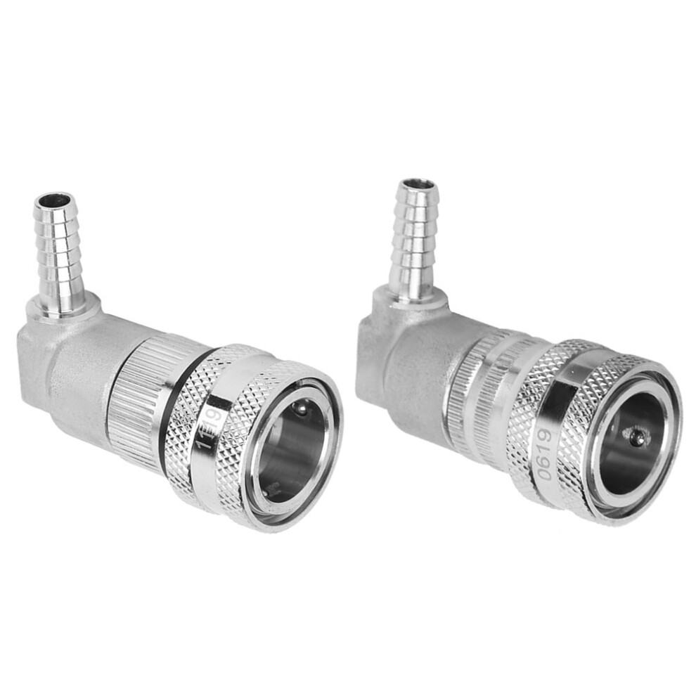 Stainless Steel Ball Lock Quick Connector For Beer Kegs, Gas & Liquid 7631392355398