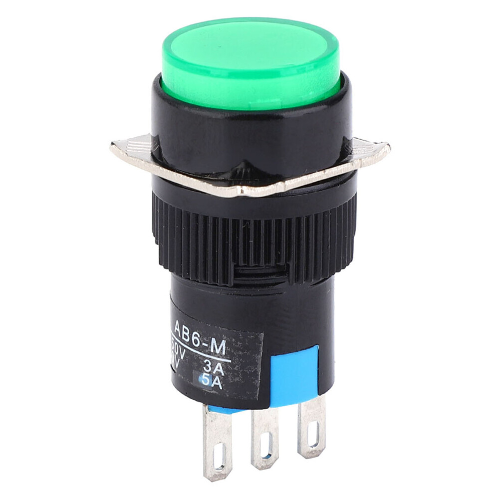 La16â11/Ab6âM Push Button Switch Round 3A Ac/30V Dc Momentary Contact 4971392355145