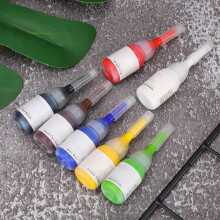 Professional Portable Tattoo Ink Set 7x5ml Multi-Color Pigments