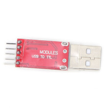 USB to TTL Serial Converter Module 5-Pin, Supports 300bps-1Mbps