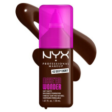 Foundation - NYX PROFESSIONAL MAKEUP - Make 'Em Wonder - Undetectable Finish - 24h Wear - Shade Deep Ebony