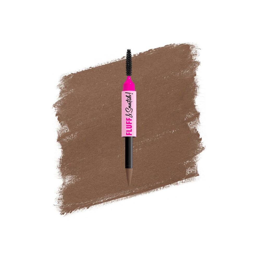 Nyx Professional Makeup Cream Eyebrow Crayon - Fluff & Snatch - Powder Effect - Taupe - 24H Wear
